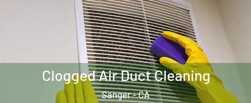  Clogged Air Duct Cleaning Sanger - CA