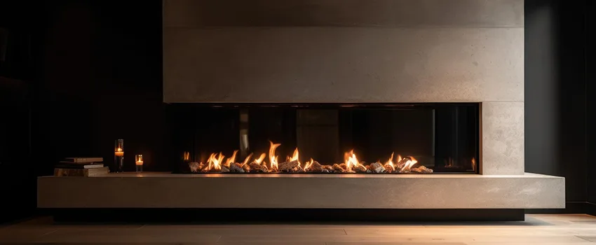 Gas Fireplace Ember Bed Design Services in Sanger, California