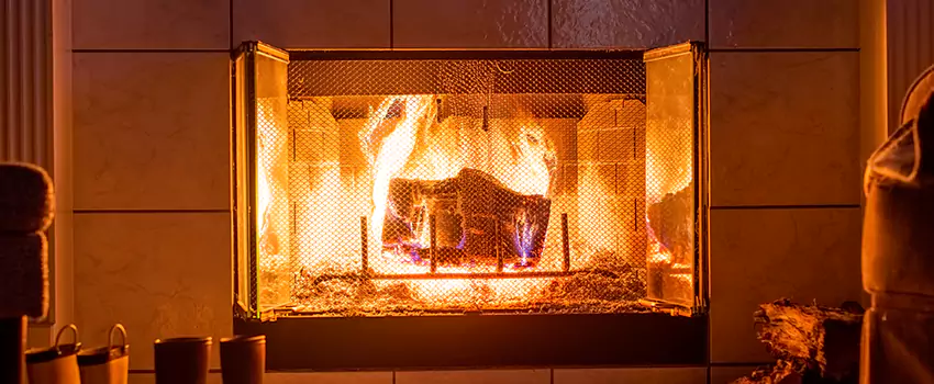 Mendota Hearth Landscape Fireplace Installation in Sanger, California