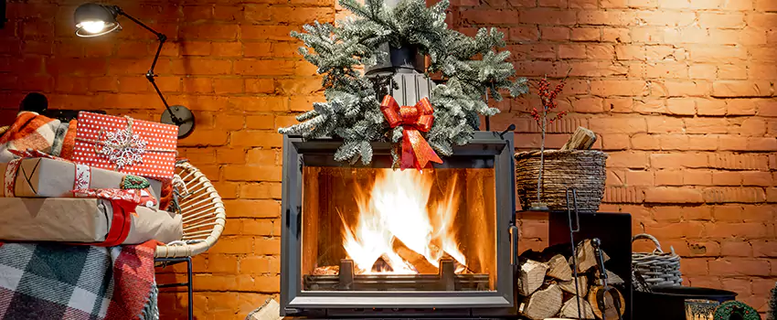 Travis Industries Linear Gas Fireplace Installation in Sanger, California