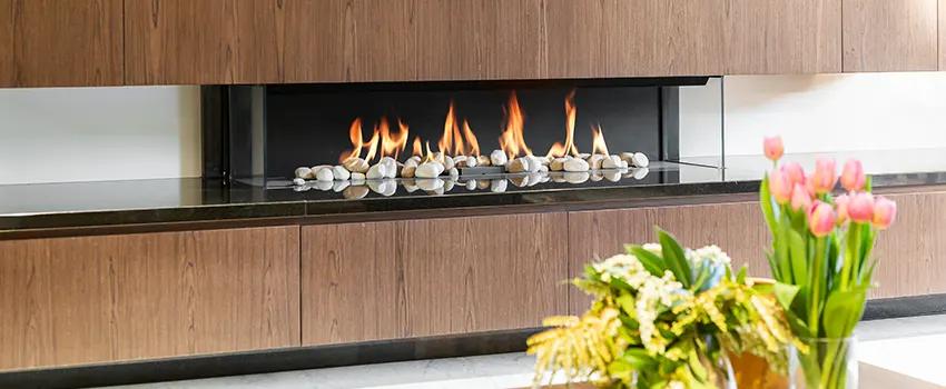 Double-height Fireplace Design Refurbishment in Sanger, California