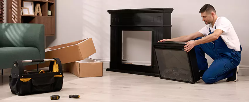 Old Rusted Metal Fireplace Repair And Replacement in Sanger, CA