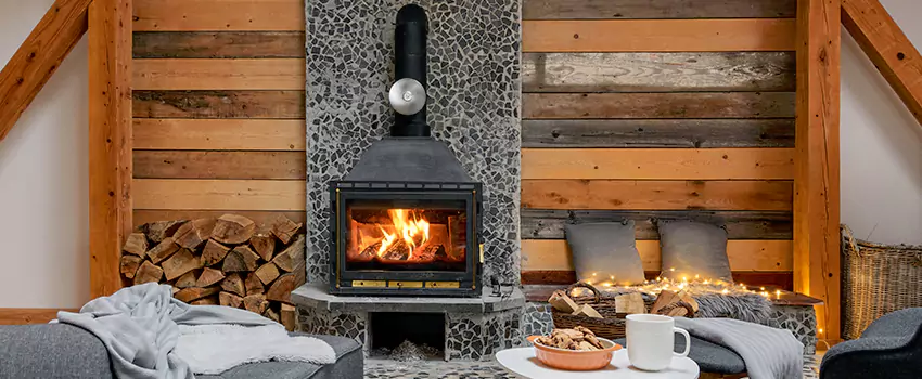 Thelin Hearth Products Direct Vent Gas Stove Fireplace Inspection in Sanger, California